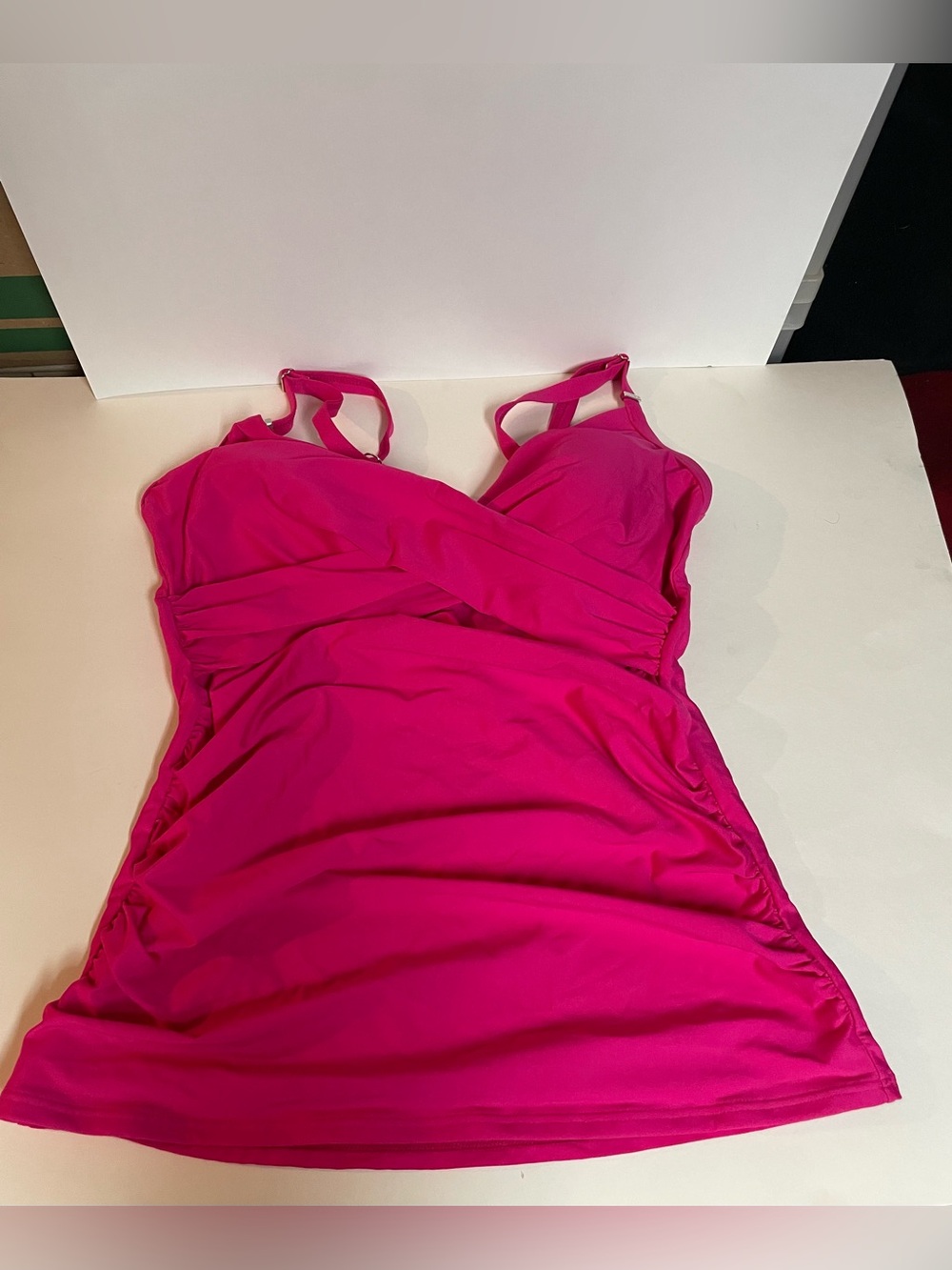 Calvin Klein Hot Pink Swim Top